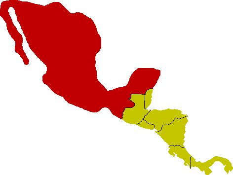 Karte Mexico