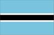 Flagge Botswana